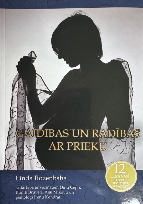 Grāmatas “Gaidības un radības ar prieku” vāks
